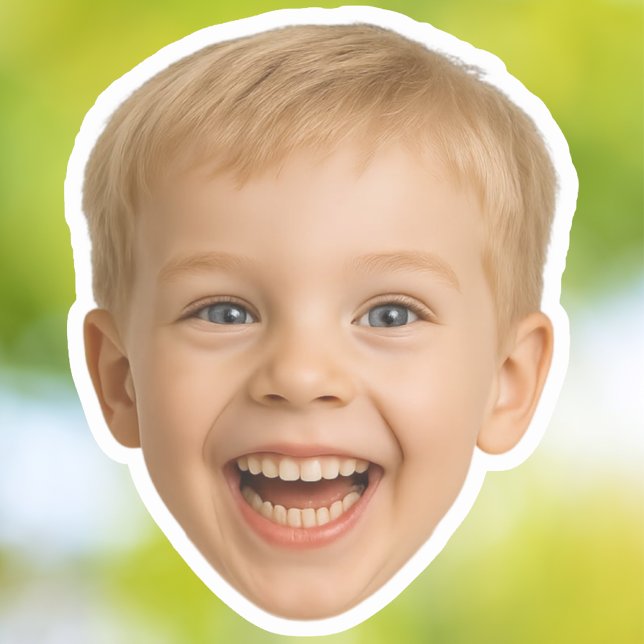 Custom Photo Stickers Personalised Face Sticker (Creator Uploaded)