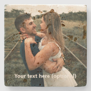 Custom Photo Stone Coaster