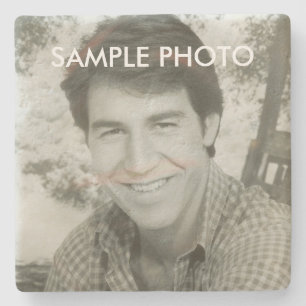 Custom Photo Stone Coaster – Personalised