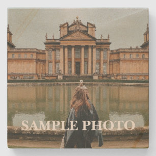 Custom Photo Stone Coaster – Travel