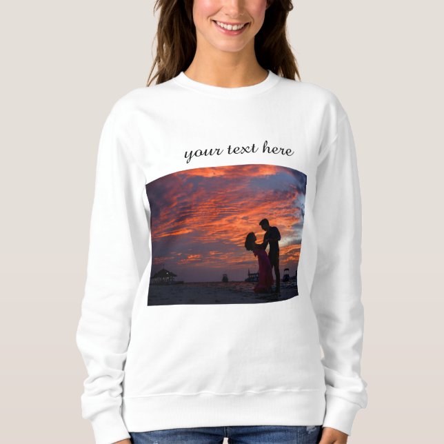 Custom Photo sweater  (Front)