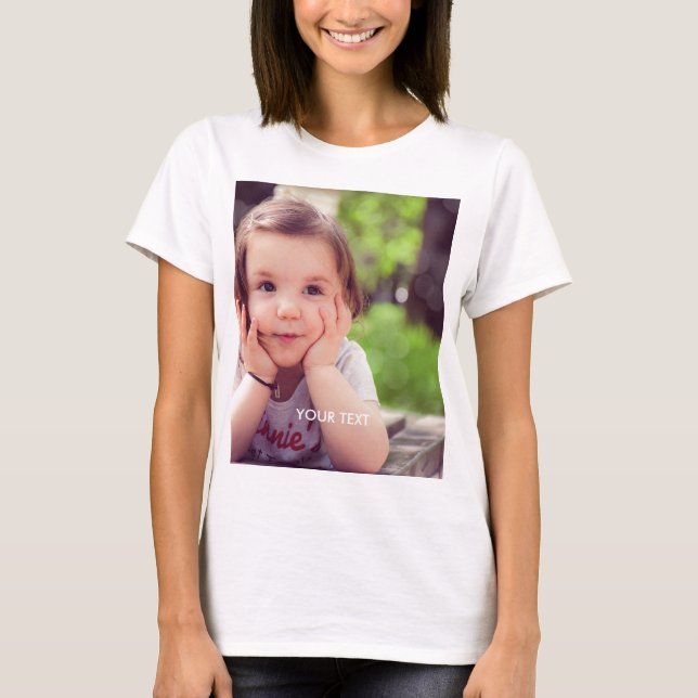 Custom Photo T-Shirt (Front)