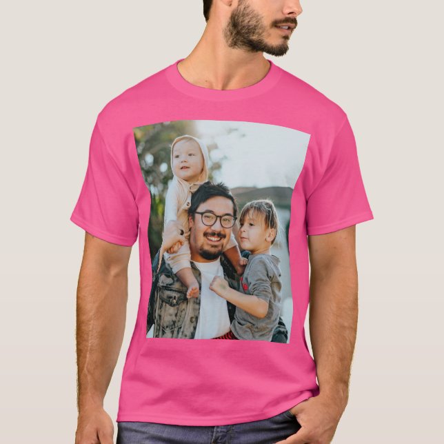 Custom Photo T-Shirt (Front)