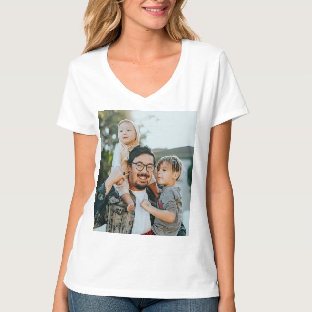 Custom Photo T-Shirt (Front)