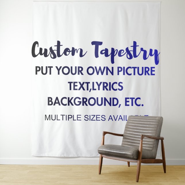 Custom Photo Tapestry (In Situ)