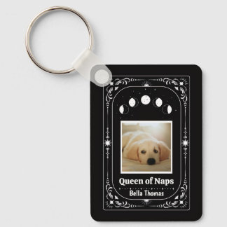 Custom Photo Tarot Dog Lover Keepsake Pet Mum Gift Key Ring