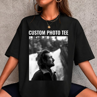 Custom Photo Tee Personalised Picture Tshirt