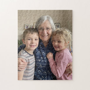 Custom Photo Template Gift Jigsaw Puzzle