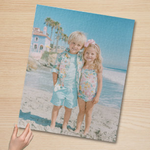 Custom Photo Template Jigsaw Puzzle