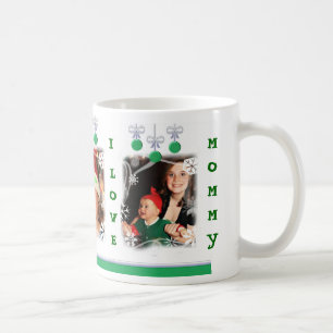 Custom Photo & Text Christmas Coffee Mug