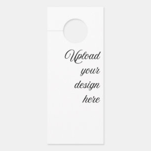 Custom Photo & Text Door Hanger