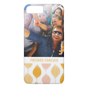 Custom Photo & Text Golden Ogee Pattern Case-Mate iPhone Case