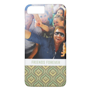 Custom Photo & Text green and yellow pattern Case-Mate iPhone Case