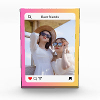 custom photo text instagram block deco