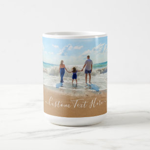 Custom Photo Text Mug Your Family Photos Gift