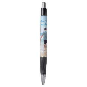 Custom Photo Text Pen Your Family Photos Dad Gift