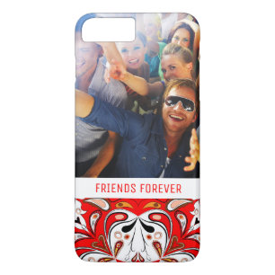 Custom Photo & Text Portuguese Tile Pattern Case-Mate iPhone Case