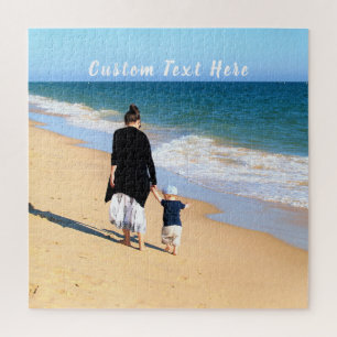 Custom Photo Text Puzzle with Your Favourite Photo