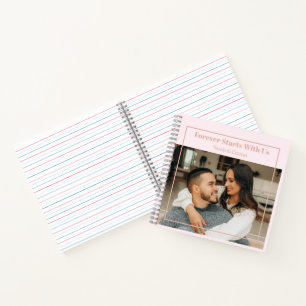 Custom Photo & Text Romantic Gift - Personalized Notebook