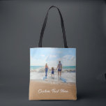 Custom Photo Text Tote Bag Your Family Photos Gift<br><div class="desc">Custom Photo and Text - Unique Your Own Design -  Personalised Family / Friends or Personal Gift - Add Your Text and Photo - Resize and move elements with Customisation tool ! Choose font / size / colour ! Good Luck - Be Happy :)</div>