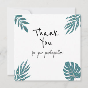 Custom Photo Thank You Card