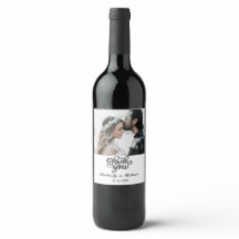 Custom Photo Thank You Wedding