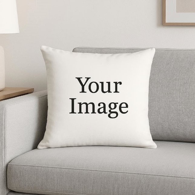 Custom Photo Throw Pillow (Creator Uploaded)
