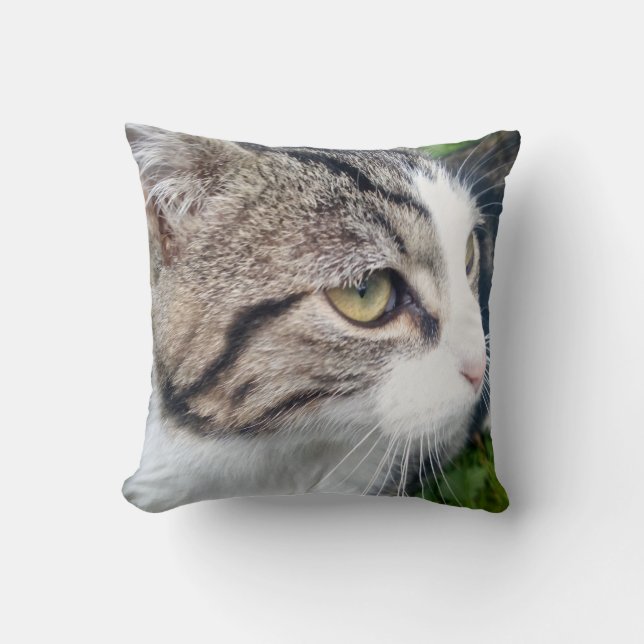 Custom photo throw pillow | Add your image here (Front)