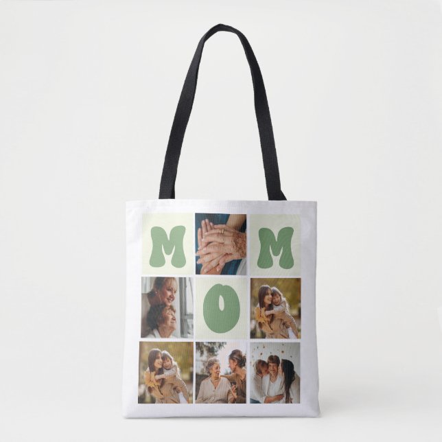 Custom Photo Tote Bag for Mum (Front)