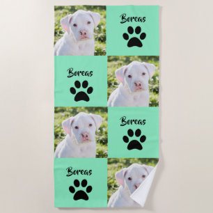 Custom Photo Towel with Your Dog