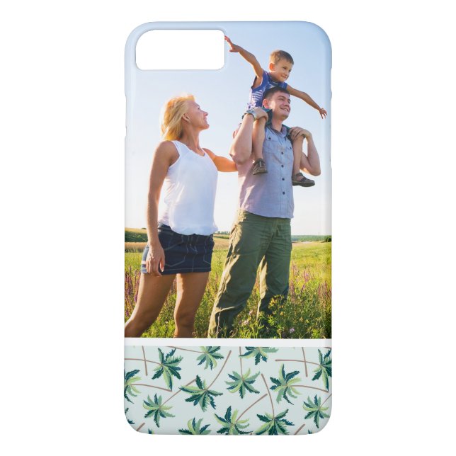 Custom Photo Tropical Australian Foxtail Palm Case-Mate iPhone Case (Back)