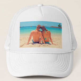 Custom Photo Trucker Hat Your Favourite Photos Gif