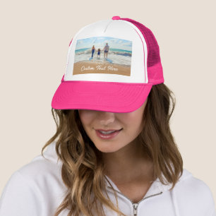 Custom Photo Trucker Hat Your Photos and Text