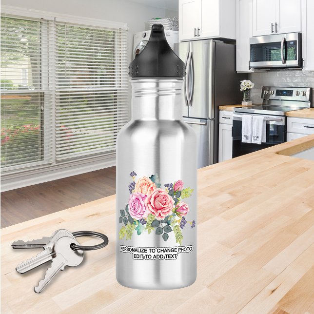 Custom Photo (Two Sides) Artwork Slogan Name 18oz 532 Ml Water Bottle (Custom Photo (Two Sides) Artwork Slogan Name 18oz Stainless Steel Water Bottle)