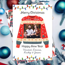 Custom Photo Ugly Christmas Sweater