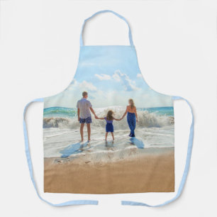 Custom Photo - Unique Your Own Design - Family Apron