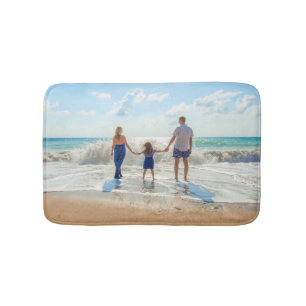 Custom Photo - Unique Your Own Design Personalised Bath Mat