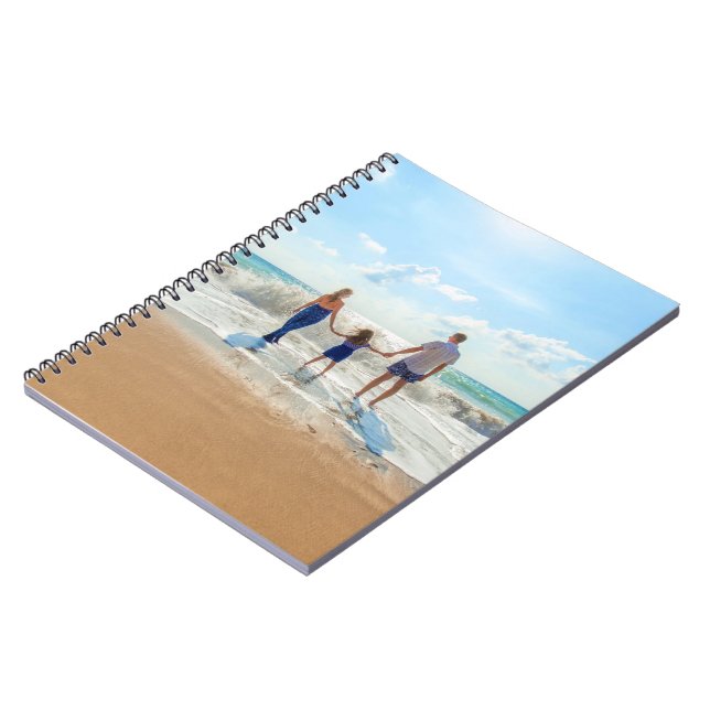 Custom Photo - Unique Your Own Design Personalised Notebook (Left Side)