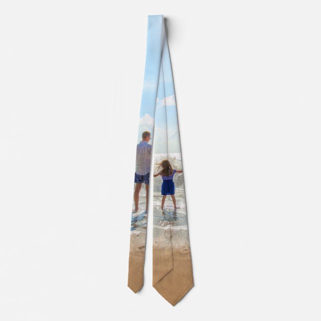 Custom Photo - Unique Your Own Design - With DAD Tie (Back)