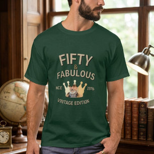 Custom Photo Unisex T-Shirt with Date