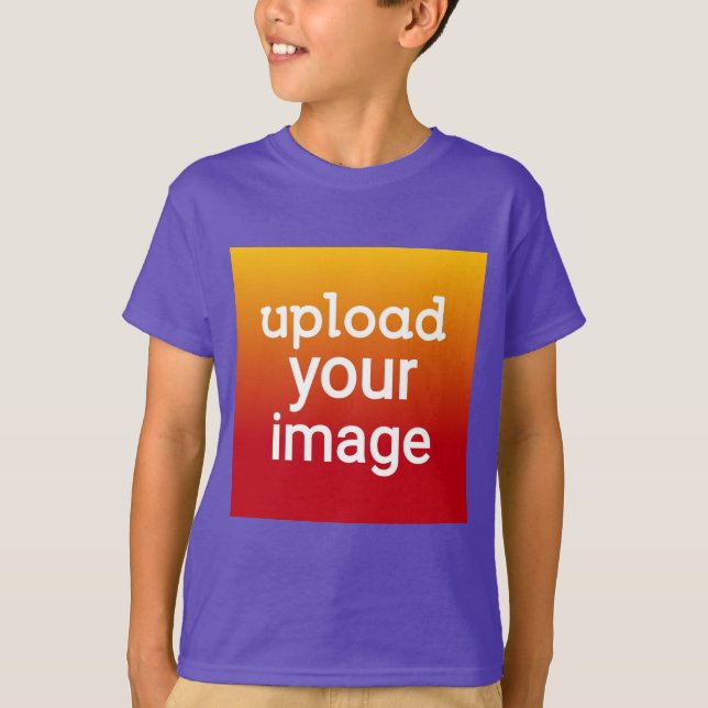 Custom Photo Upload T-Shirt – Personalised Upload (Front)