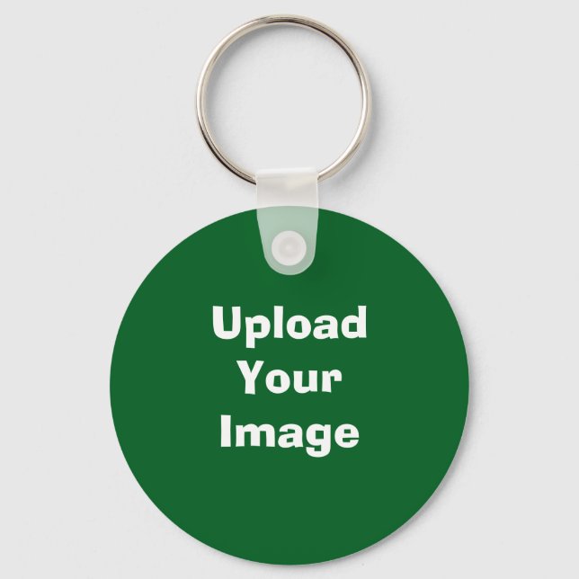 Custom Photo Upload T-Shirt – Personalised Upload Key Ring (Front)