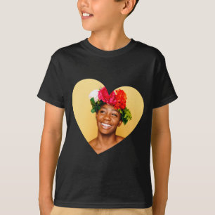 Custom Photo Valentines Day Heart T Shirt