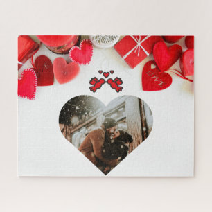 Custom Photo Valentine's Jigsaw Puzzle