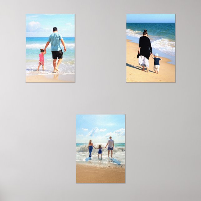 Custom Photo Wall Art Set Your Favourite Photos (Front)