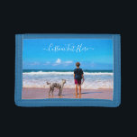 Custom Photo Wallet Gift with Your Photos and Text<br><div class="desc">Custom Photo and Text Wallets - Your Own Design - Personalised Family / Friends or Personal Wallet Gift - Add Your Photo and Text - Resize and move or remove and add elements / text with Customisation tool ! Choose / add your favourite font / text colour / size !...</div>