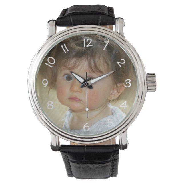 Custom Photo Watch for Dad (Front)