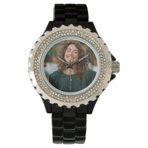 custom photo watch for her personalised glam photo
