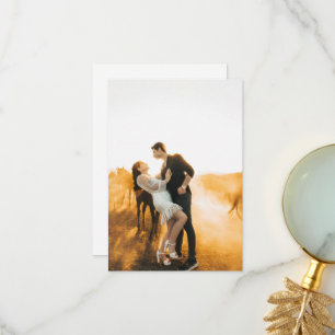 Custom Photo Wedding Cards