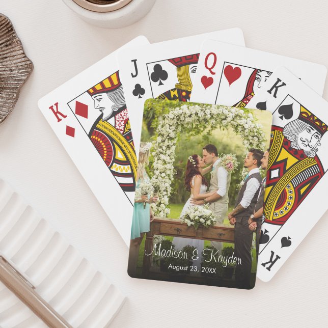 Custom Photo Wedding Favour Playing Cards (Creator Uploaded)